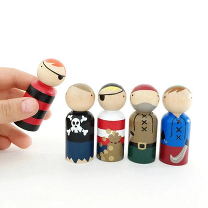 Wooden Peg Dolls