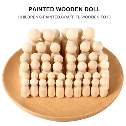 Wooden Peg Dolls